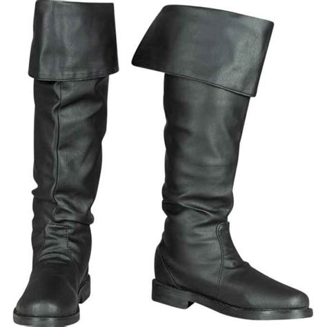 real leather pirate boots